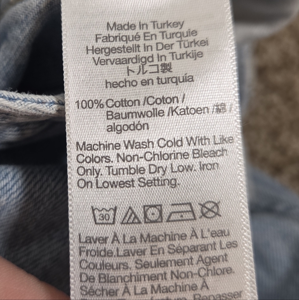 Madewell Denim Cap Sleeve Shirtdress in Aquino Wash Blue Jean NR022 Size 16 - Picture 11 of 13